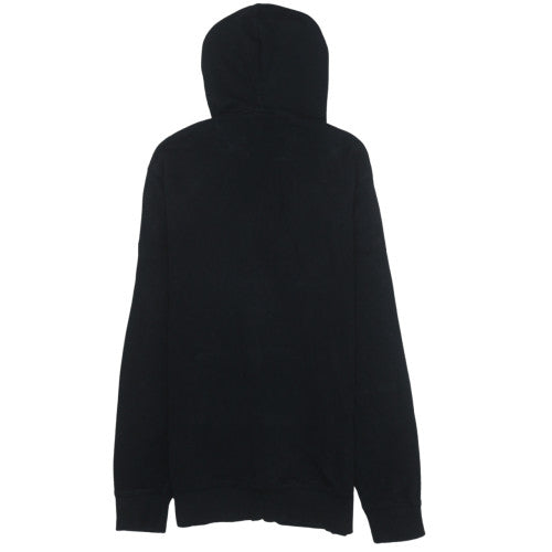 Timberland Men's Black Pullover Hoodie Small Outdoor Logo Fleece