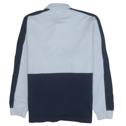 Tommy Jeans Mens Multicoloured L Henley Sweatshirt Retro Logo