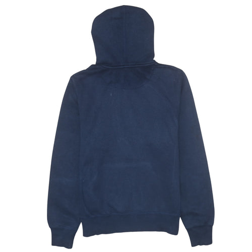 Nike Men's Blue Pullover Hoodie Small Fleece Logo Sportswear