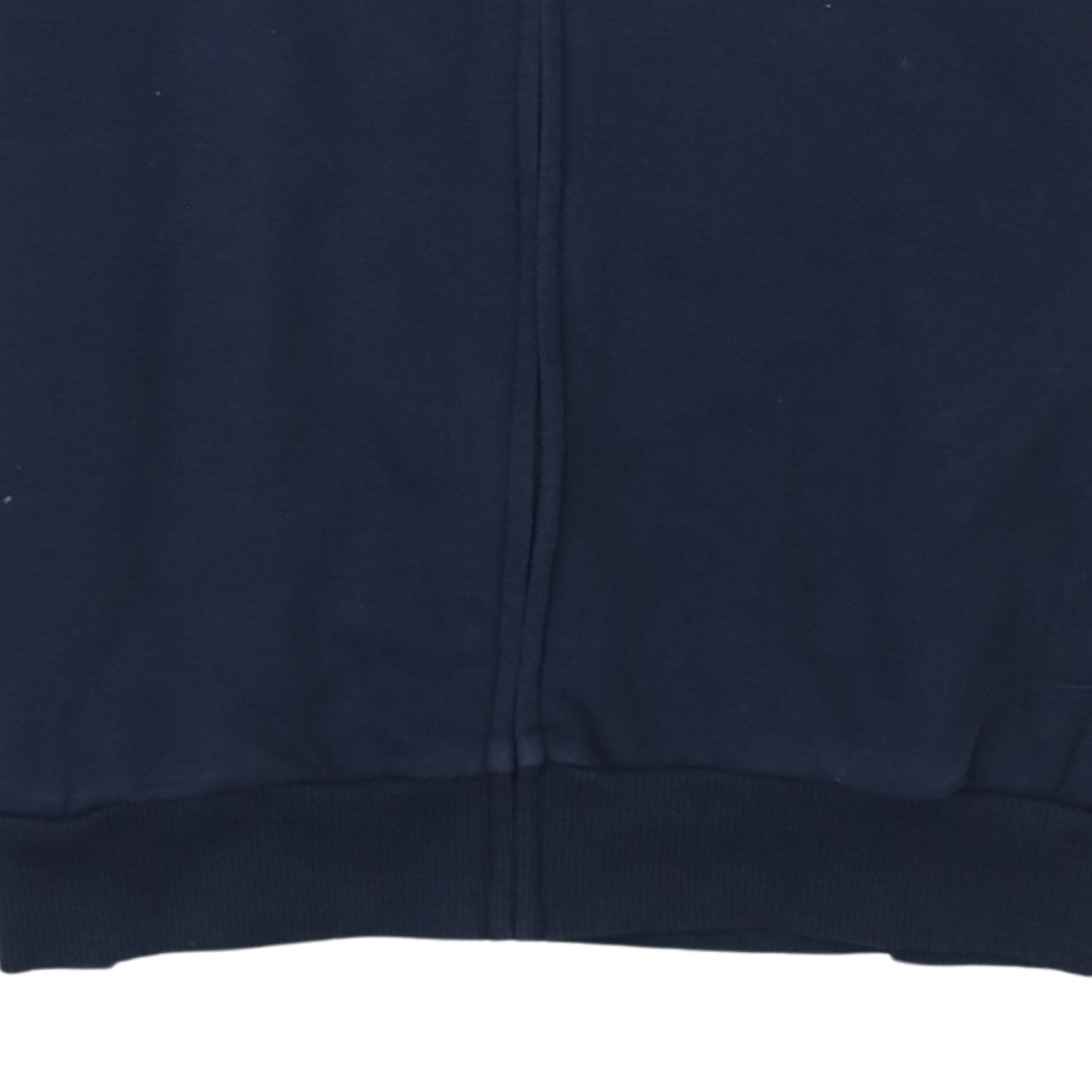 Adidas Boys Blue Track Jacket 13-14 Years Full Zip Cotton Blend Sportswear