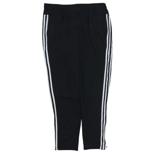 Adidas Men's Black XL Track Pants with Side Stripes