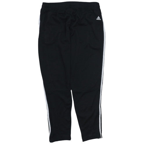 Adidas Men's Black XL Track Pants with Side Stripes