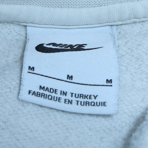 Nike Men's White Graphic Logo Pullover Sweatshirt Size M