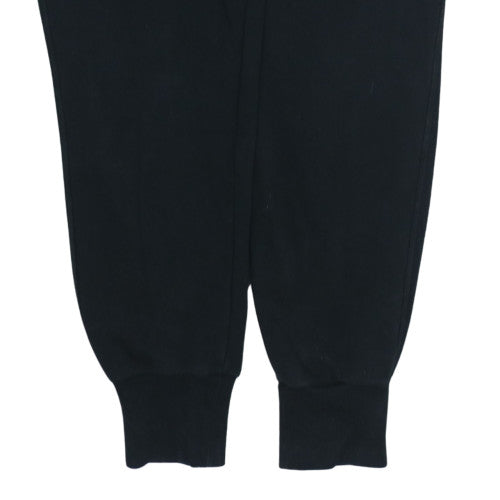 Converse Mens Black Jogger Sweatpants S Regular Fit Fleece Trousers