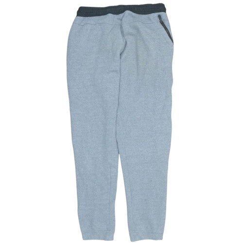 Nike Mens Grey Fleece Joggers M Regular Fit Sports Drawstring Pants