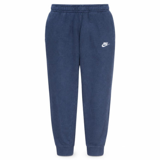 Front view of Nike Men's Blue Jogger Sweatpants Small Regular Fit Fleece