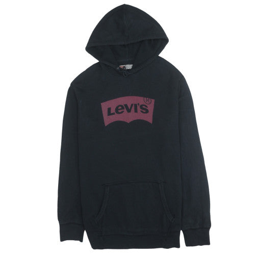 Levi's Men's Black XL Pullover Hoodie Classic Logo Fleece