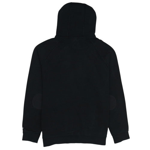 adidas Men’s Black Pullover Hoodie M Graphic Logo Fleece