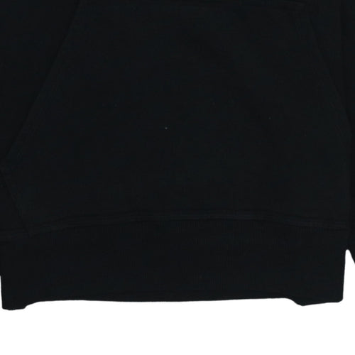 Champion Mens Black Pullover Hoodie Size S Embroidered Logo