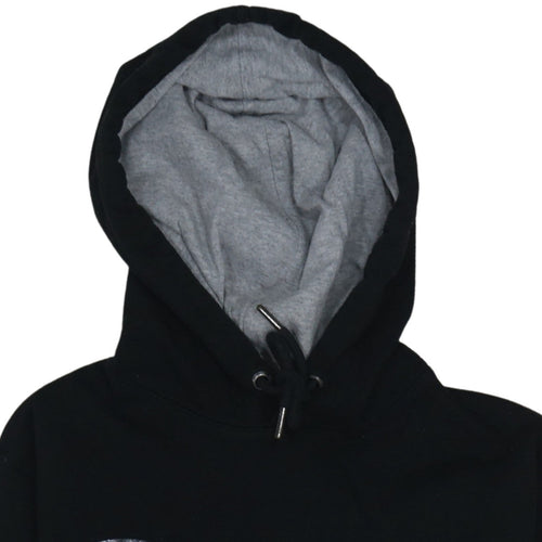 Champion Mens Black Pullover Hoodie Size S Embroidered Logo