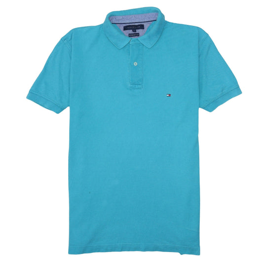 Tommy Hilfiger Men's Blue 100% Cotton Polo Shirt Size L