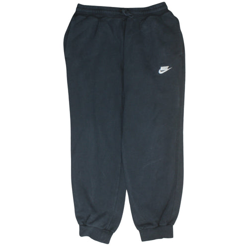 Nike Mens Black Jogger Sweatpants Tapered Fleece Trousers Size M
