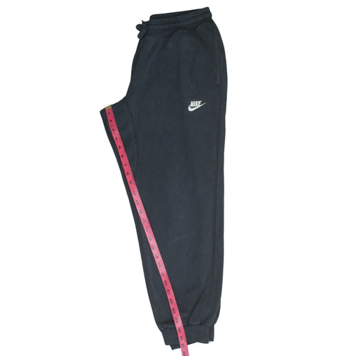 Nike Mens Black Jogger Sweatpants Tapered Fleece Trousers Size M