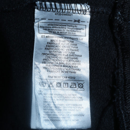 Adidas Women’s Black & Lilac Colourblock Crew Sweatshirt Size 18