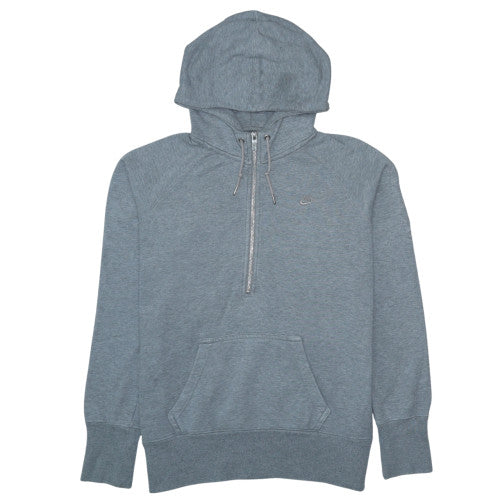 Nike Men’s Grey 1/2 Zip Hoodie Sweatshirt XL Regular Fit