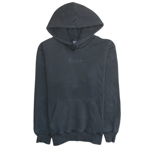 Adidas Men’s Black XS Pullover Hoodie Sweatshirt Logo Fleece