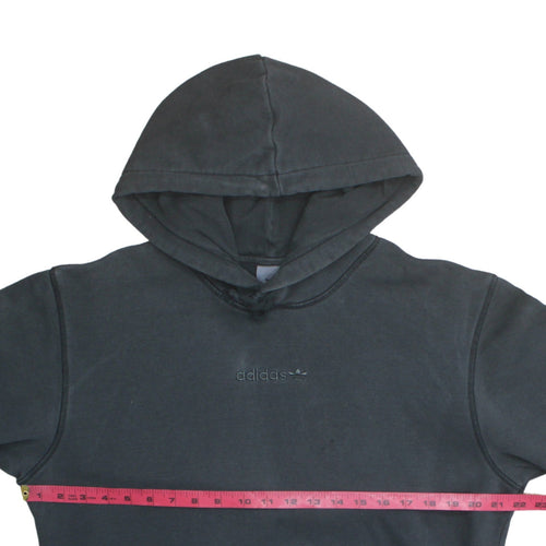 Adidas Men’s Black XS Pullover Hoodie Sweatshirt Logo Fleece