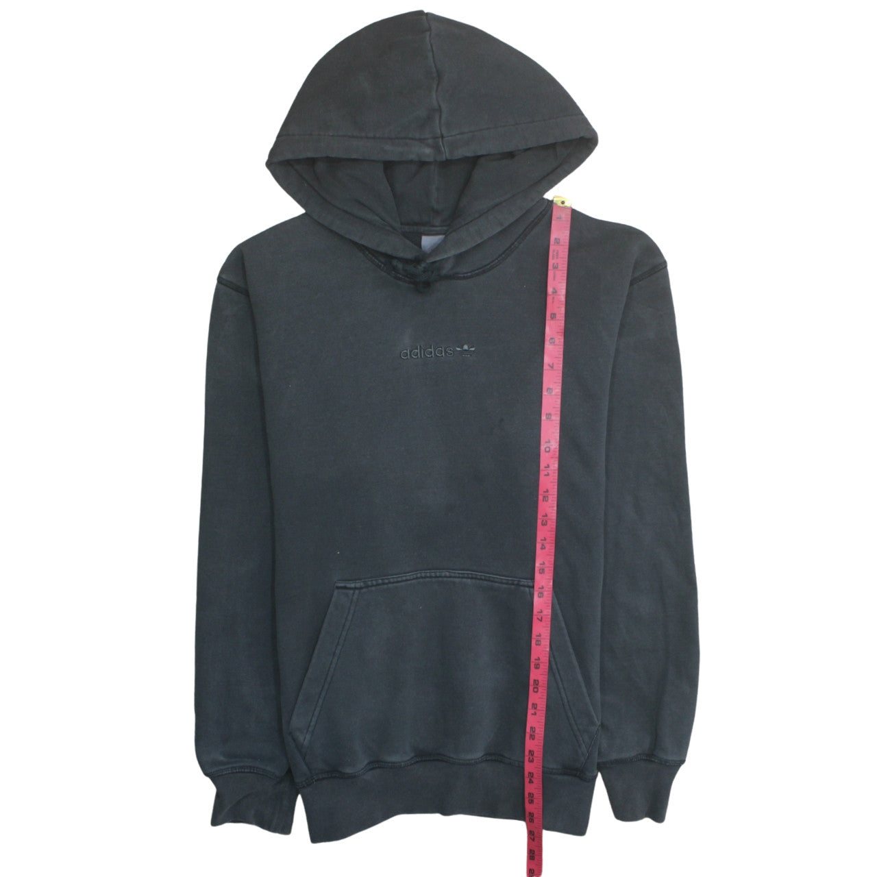 Adidas Men’s Black XS Pullover Hoodie Sweatshirt Logo Fleece
