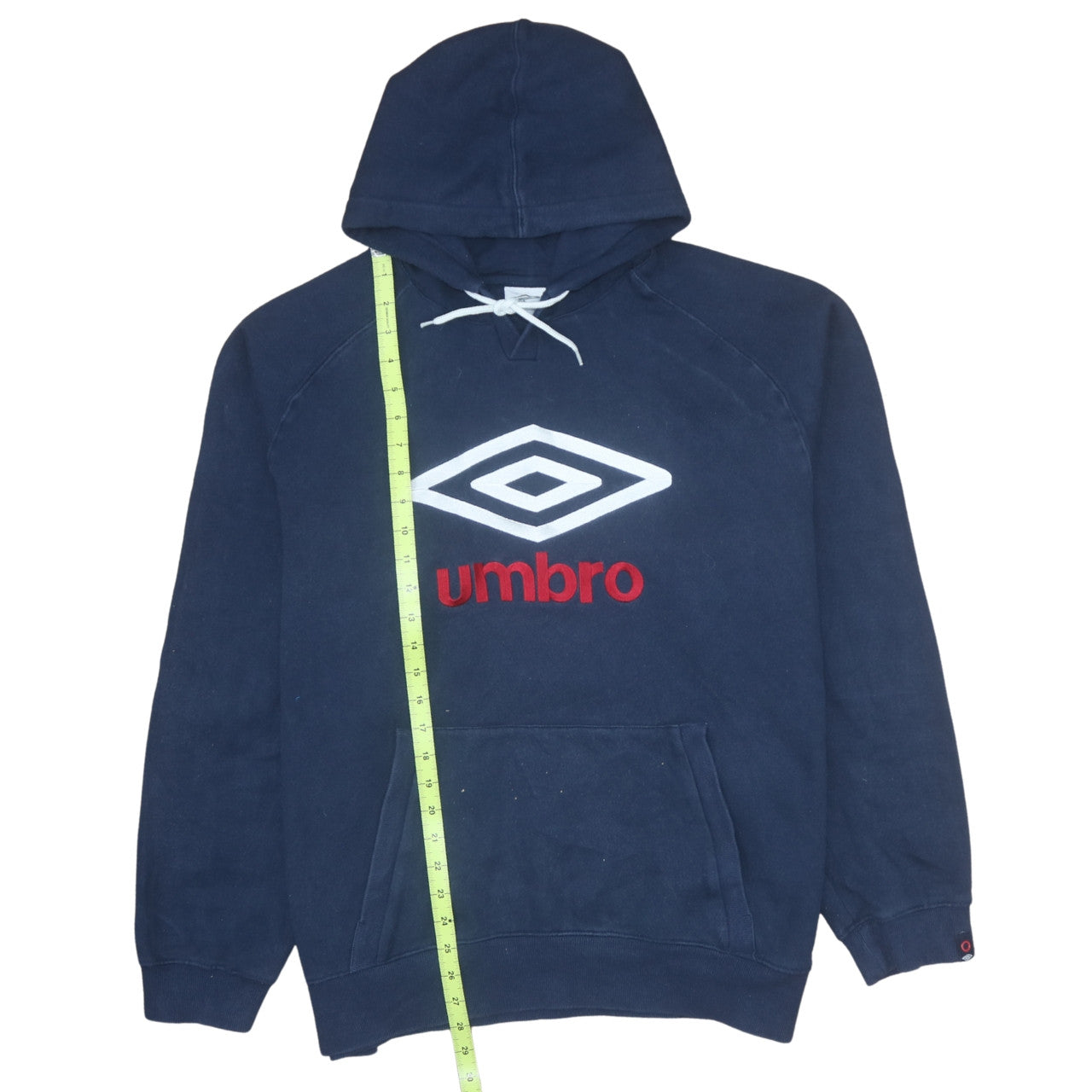 Umbro Womens Navy XXL Pullover Hoodie with Logo and Kangaroo Pocket