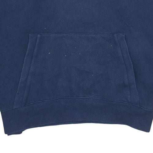 Umbro Womens Navy XXL Pullover Hoodie with Logo and Kangaroo Pocket