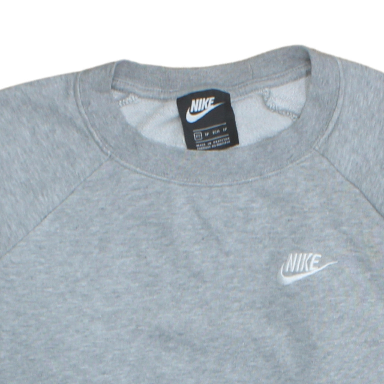 Nike Womens Grey XS Pullover Sweatshirt Crew Neck Jumper