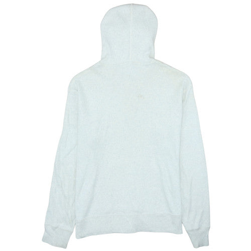 Ralph Lauren Men’s Ivory Henley Hoodie Size M Cotton Knit