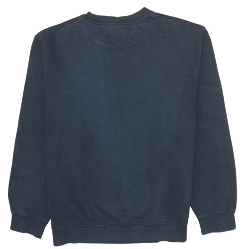 Nike Men's Black Fleece Pullover Sweatshirt L Regular Fit Crew Neck