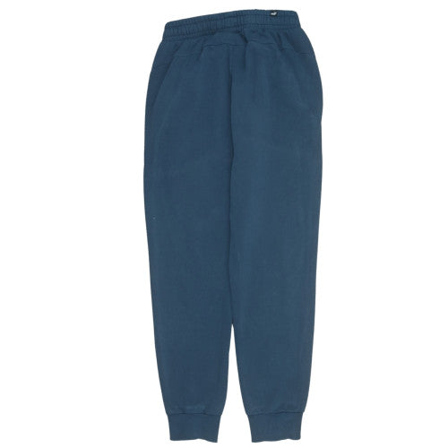 Puma Men Blue Regular Fit Fleece Sweatpants Jogger S