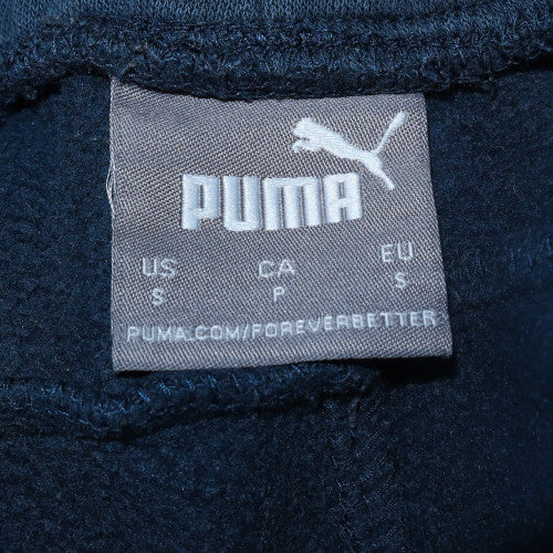 Puma Men Blue Regular Fit Fleece Sweatpants Jogger S