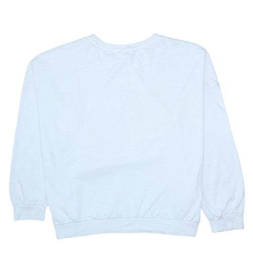 Disney at George Women White 2XL Pullover Sweatshirt Mickey Mouse