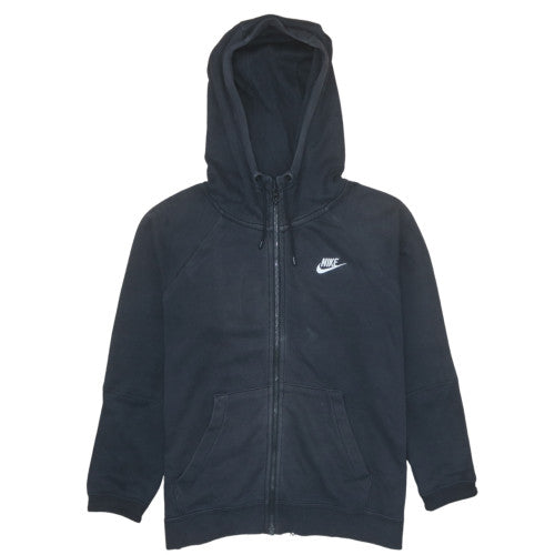 Nike Men's Black Full Zip Hoodie Size M Fleece Sportswear
