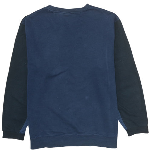 Nike Men's Blue Logo Crew Neck Pullover Sweatshirt Size L
