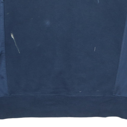 Nike Men's Blue Logo Crew Neck Pullover Sweatshirt Size L