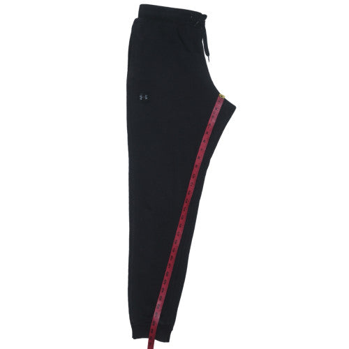 Under Armour Men's Black Fleece Jogger Trousers Size M