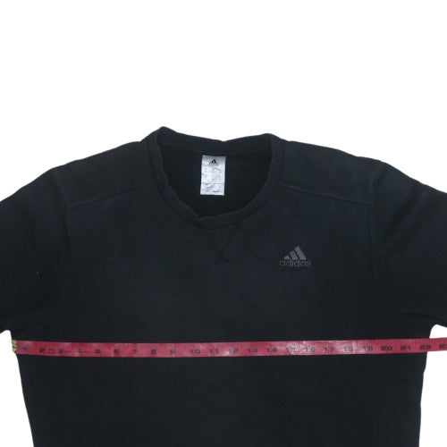 Adidas Men's Black Fleece Pullover Sweatshirt Size M