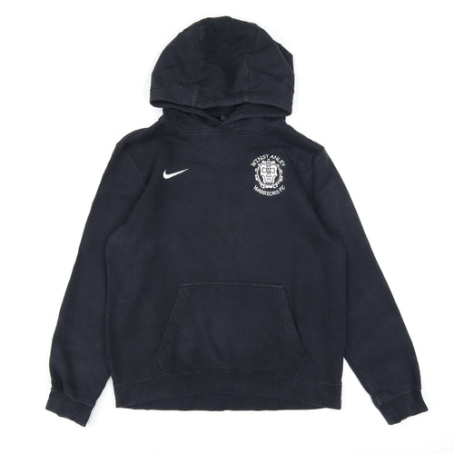 Nike Boys Black XL Pullover Hoodie Fleece Football Sportswear
