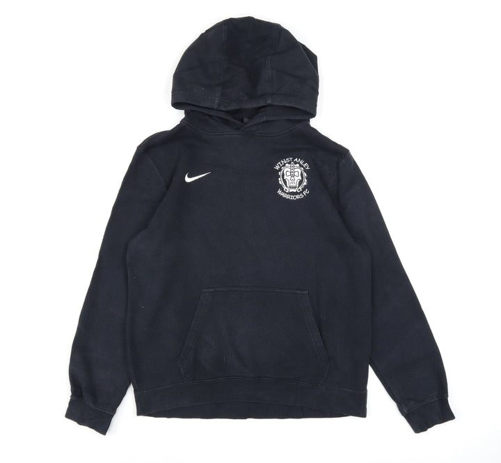 Nike Boys Black XL Pullover Hoodie Fleece Football Sportswear