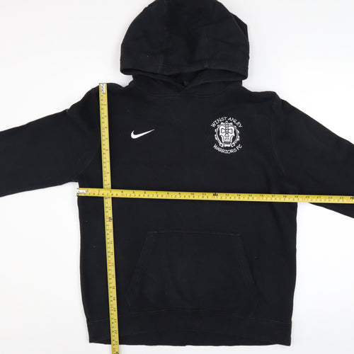 Nike Boys Black XL Pullover Hoodie Fleece Football Sportswear