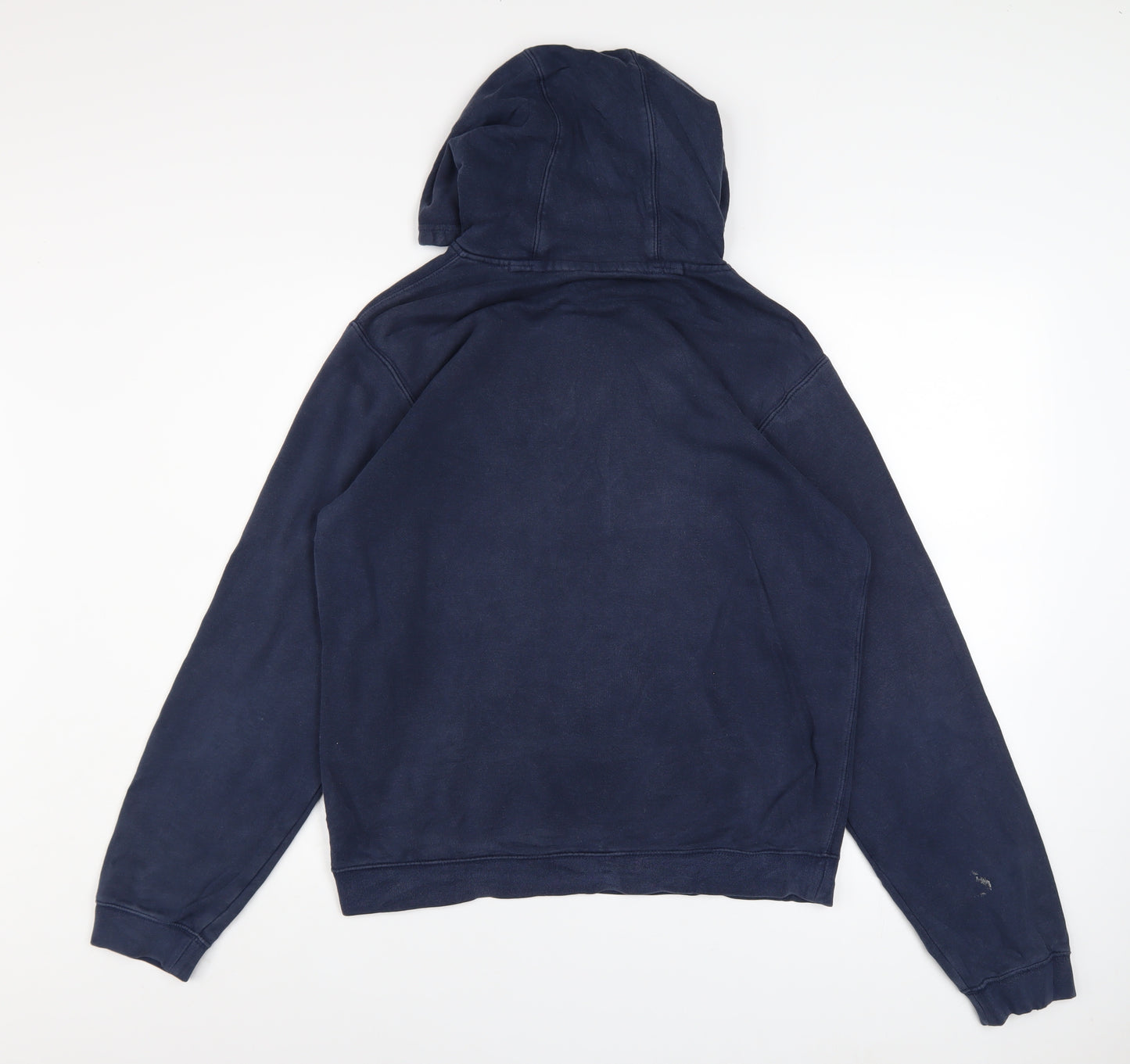 Nike Men’s Blue Pullover Hoodie Small Fleece Sports Logo Sweatshirt