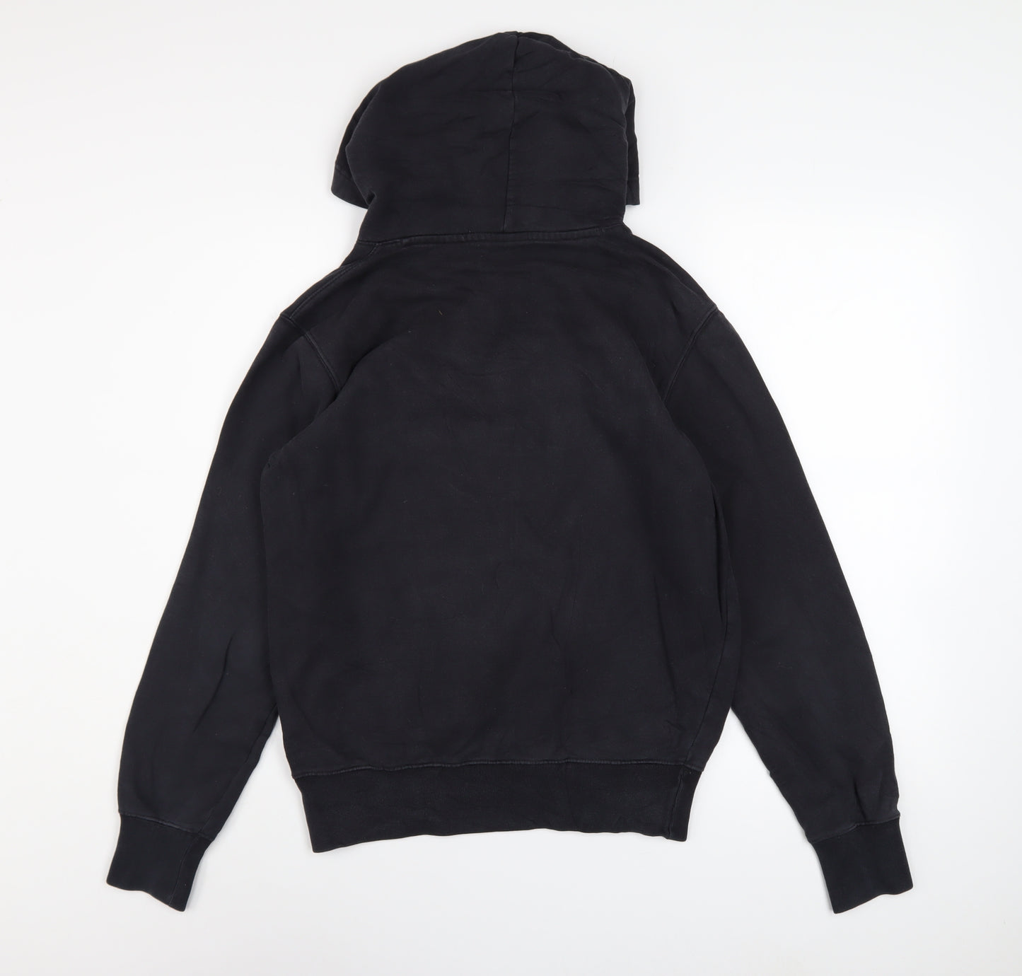 Champion Men's Black Small Pullover Hoodie with Embroidered Logo