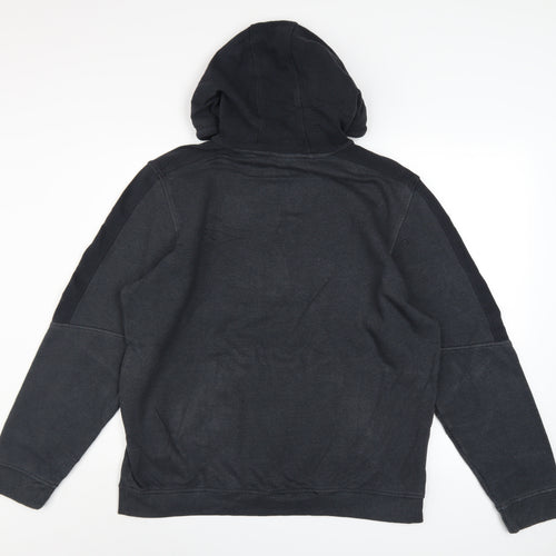 Under Armour Men's Black L 1/4 Zip Pullover Hoodie