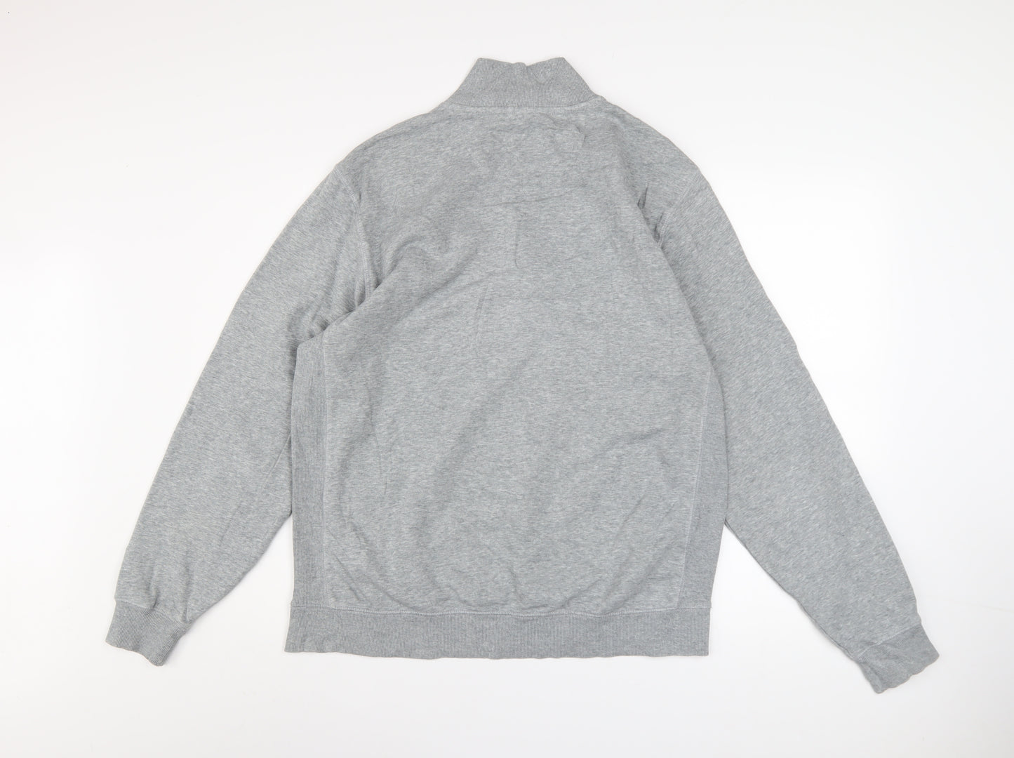 Original Penguin Men’s Grey 1/4 Zip Mock Neck Sweatshirt Size M