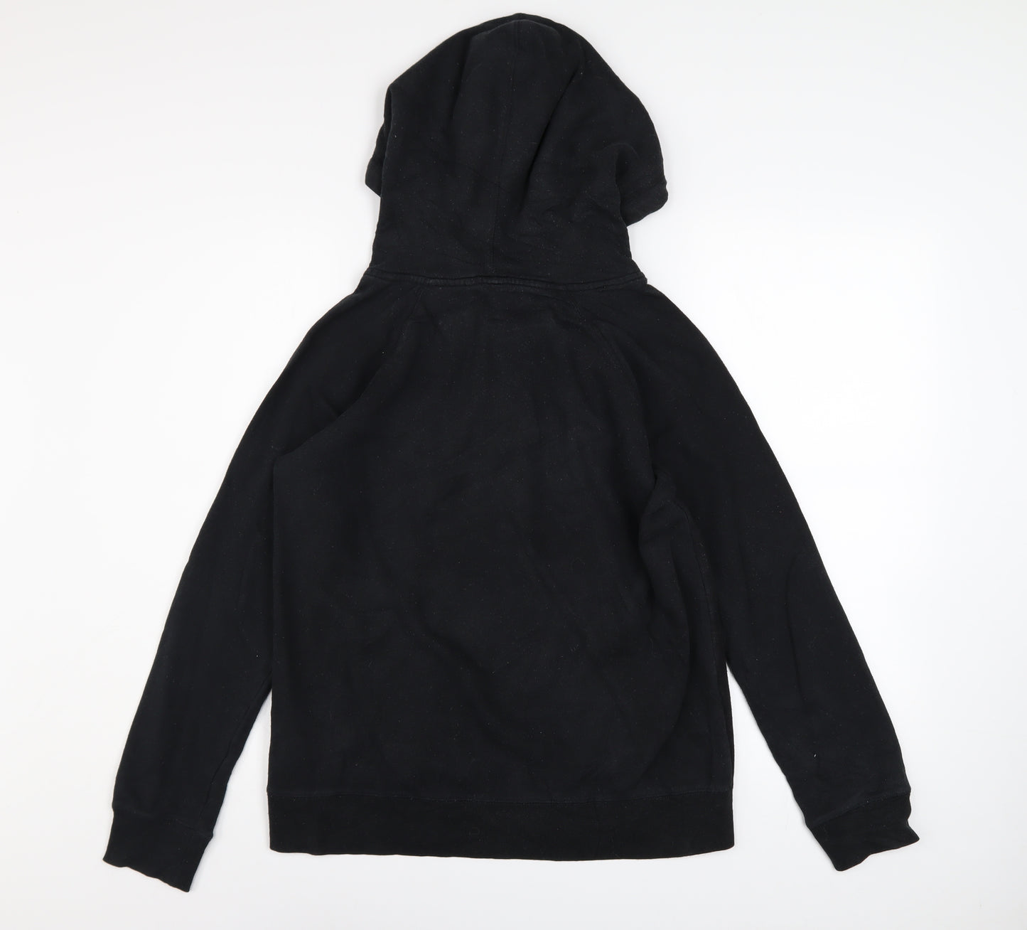 Vans Mens Black Pullover Hoodie Small Fleece Logo Skate Streetwear