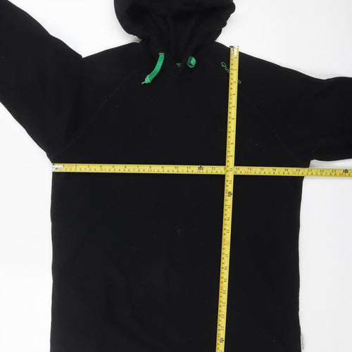 Quechua Men's Black Fleece Pullover Hoodie Size L Outdoor Wear