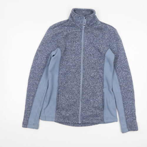 Mountain Warehouse Women Blue Fleece Full Zip Jacket UK 10