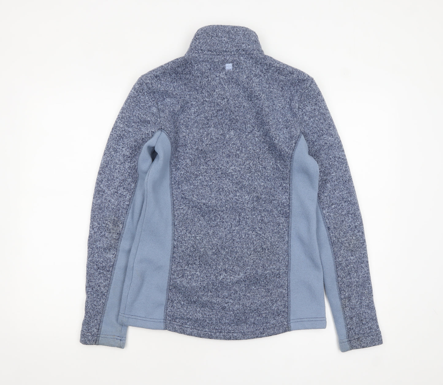 Mountain Warehouse Women Blue Fleece Full Zip Jacket UK 10