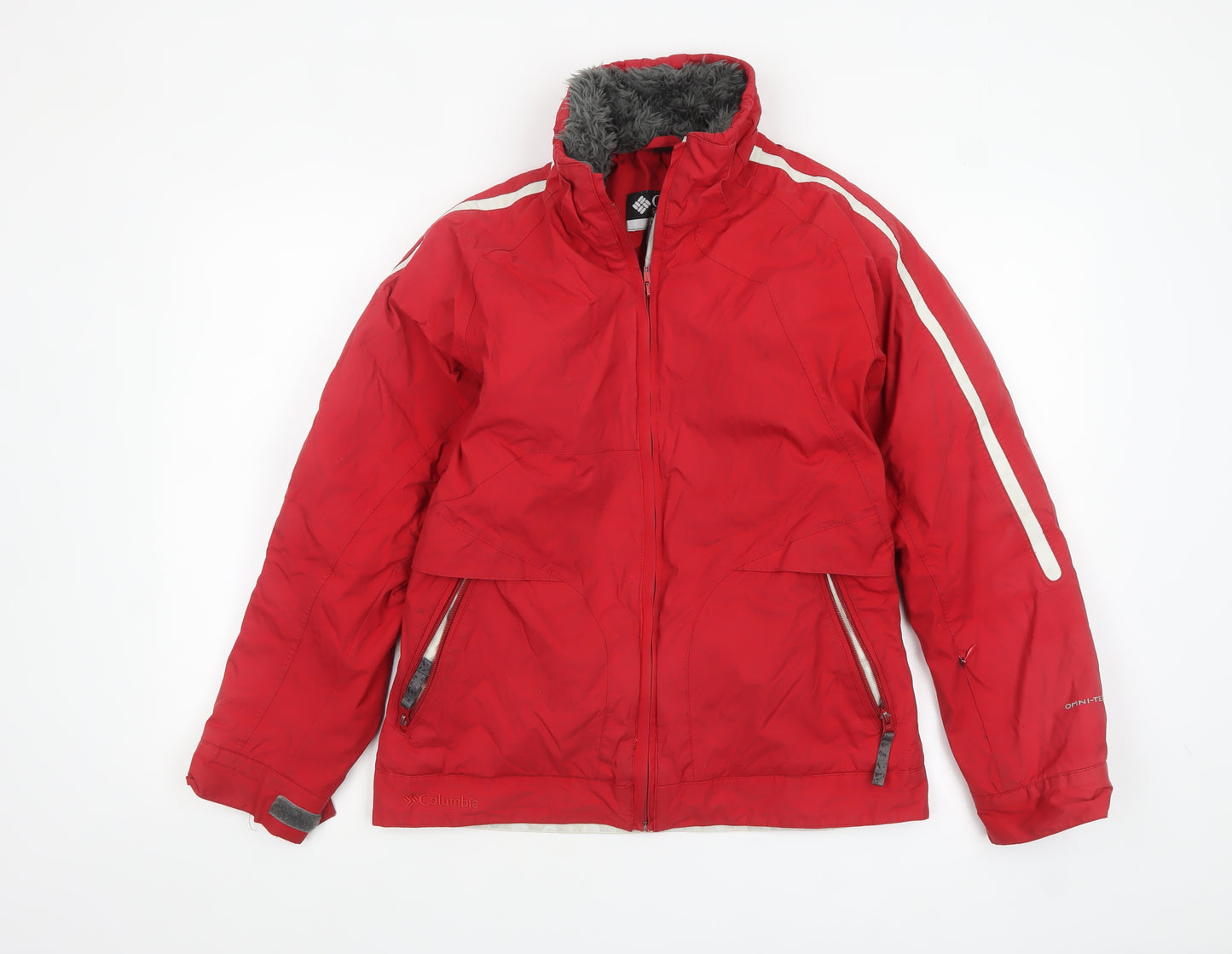 Columbia Women's Red Waterproof Ski Jacket Size S Winter Outdoor