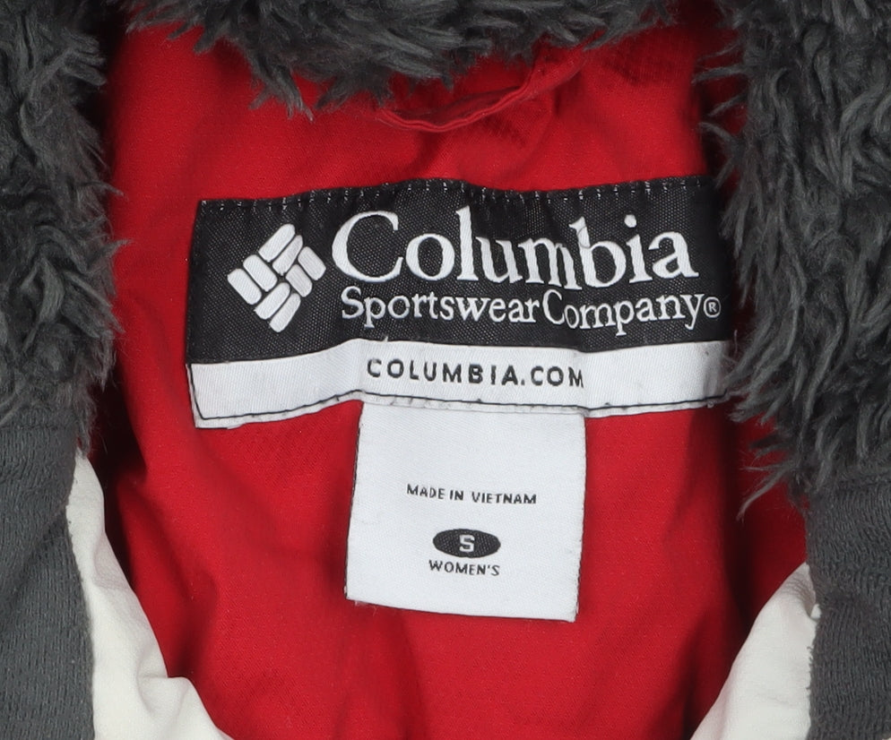 Columbia Women's Red Waterproof Ski Jacket Size S Winter Outdoor