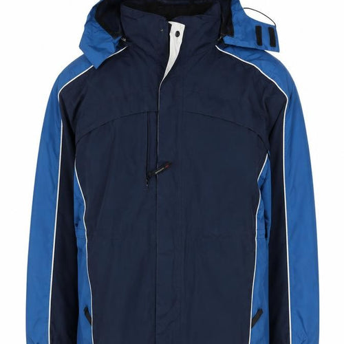 Snowdonia Men's Blue Waterproof Hooded Parka Jacket Size M 40in