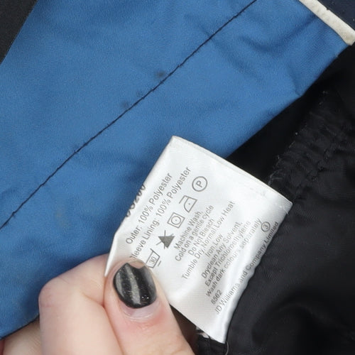 Snowdonia Men's Blue Waterproof Hooded Parka Jacket Size M 40in
